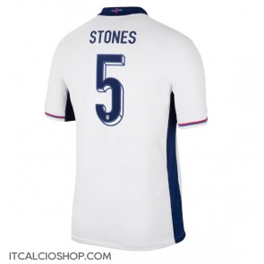 Inghilterra John Stones #5 Prima Maglia Europei 2024 Manica Corta